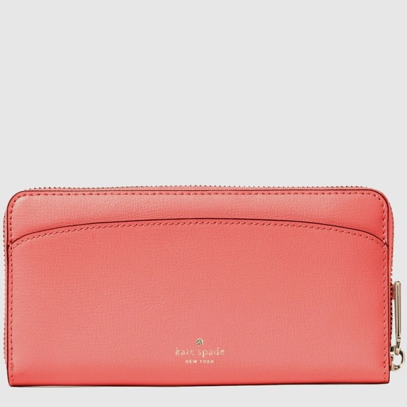Kate Spade NWOT Adel Large Continental Wallet in Color Stop Light - Picture 1 of 3